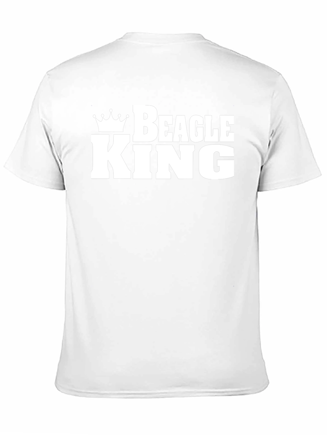 Beagle King T-Shirt - Royal Dog Lover Tee