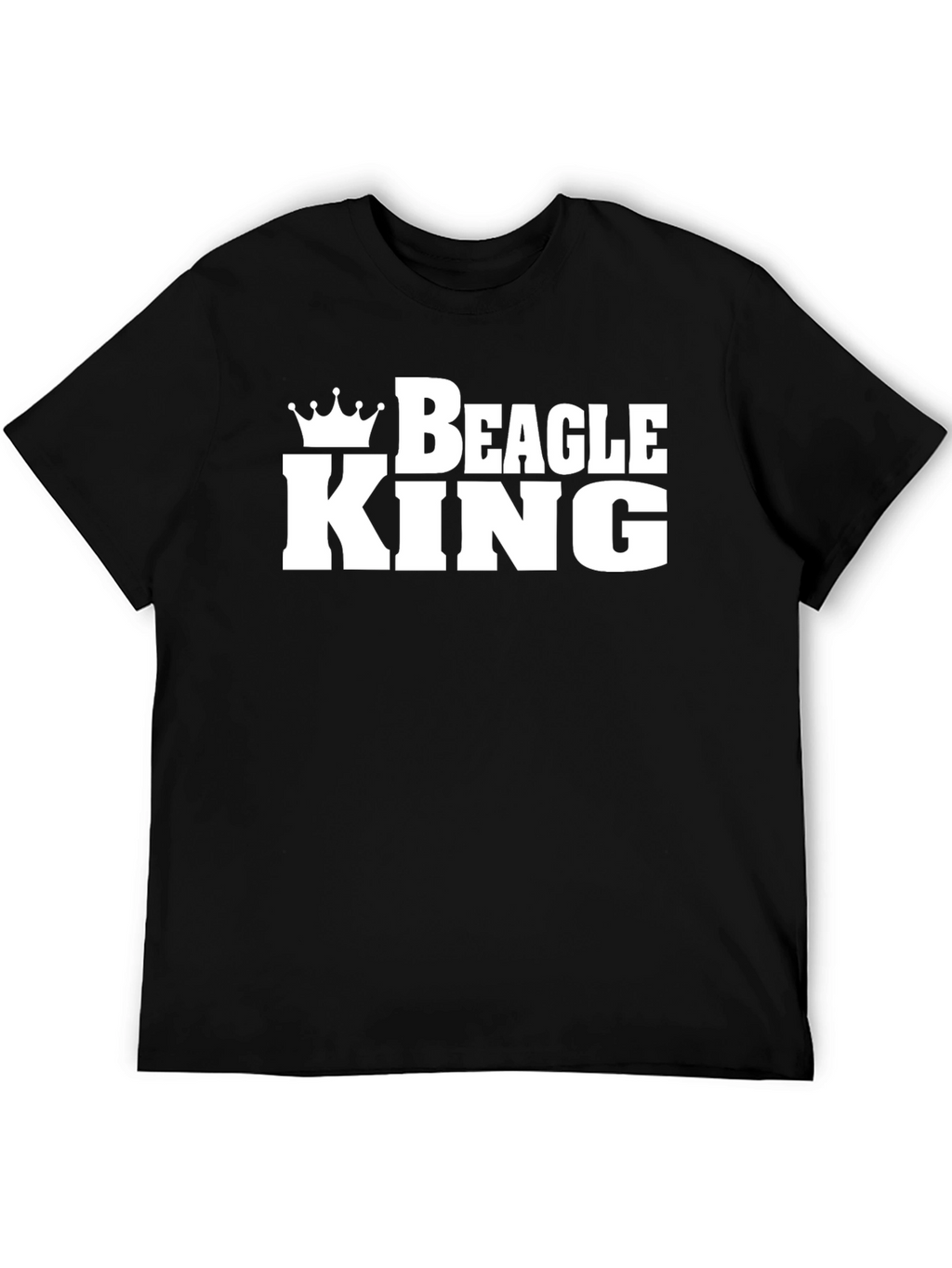 Beagle King T-Shirt - Royal Dog Lover Tee