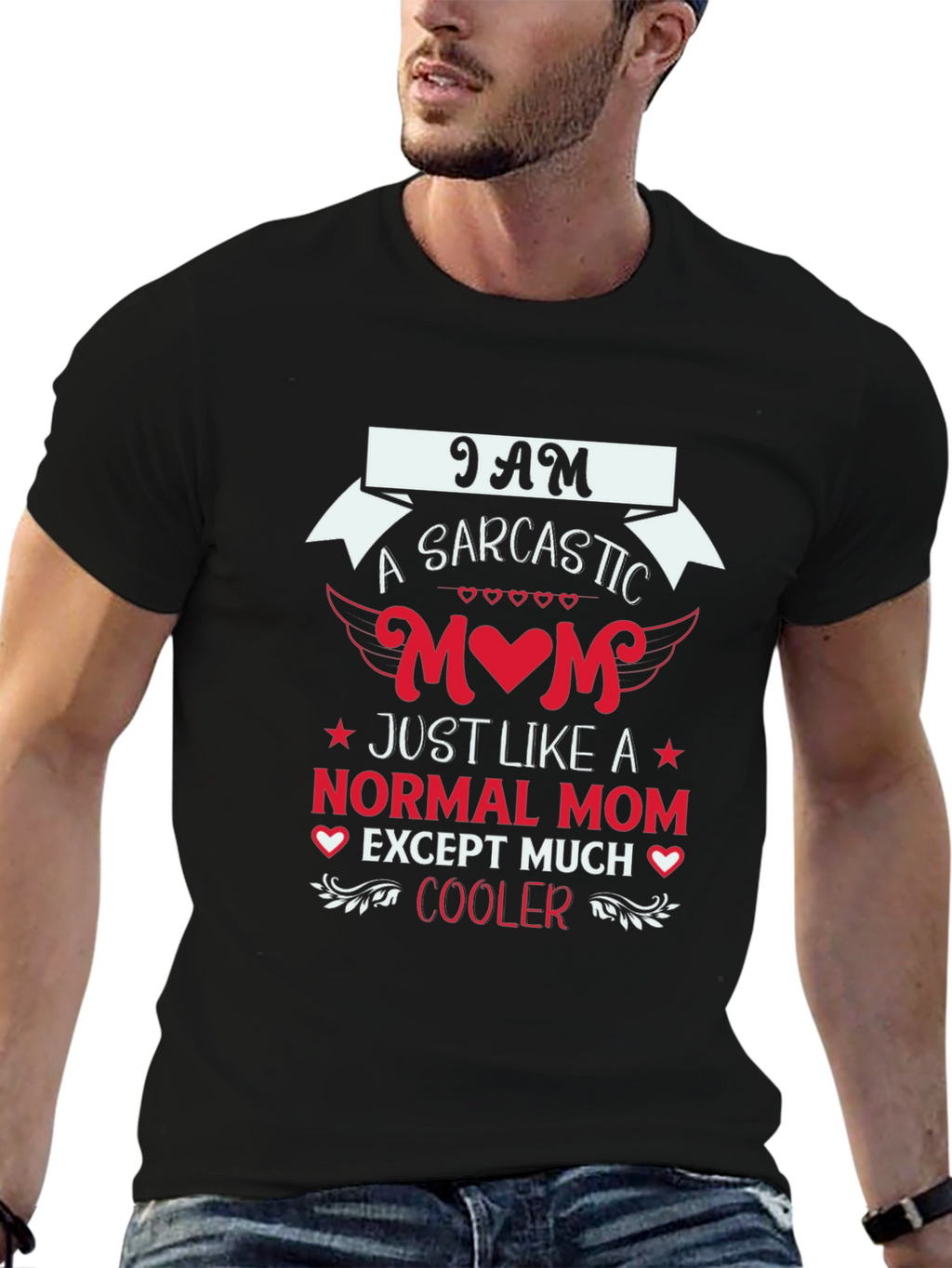 Sarcastic Mom Graphic Tee - Trendy Mothers Day Gift