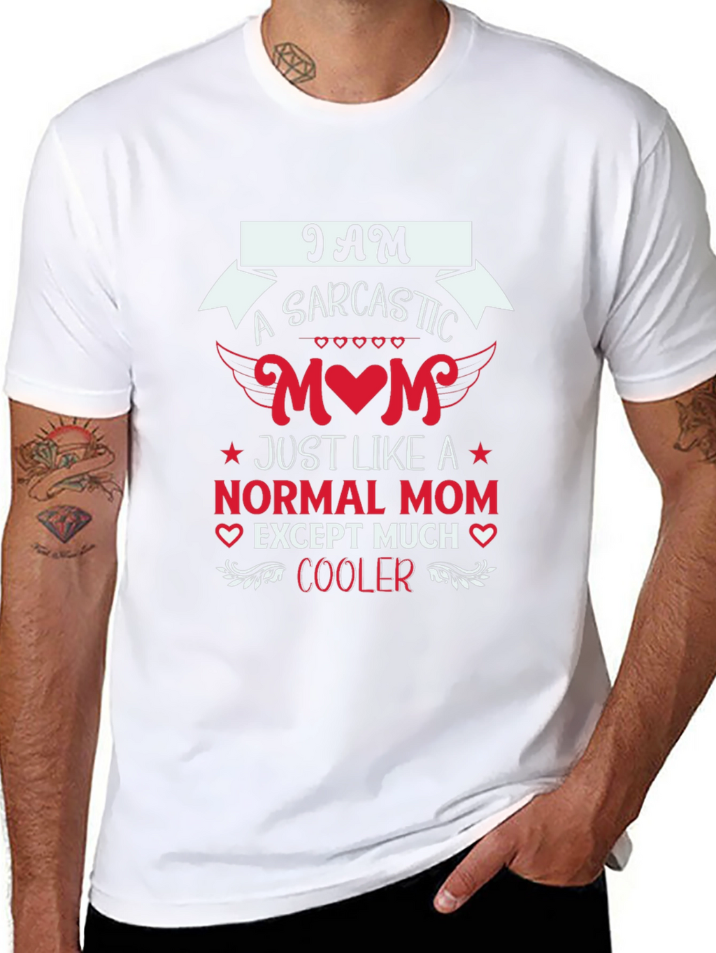 Sarcastic Mom Graphic Tee - Trendy Mothers Day Gift