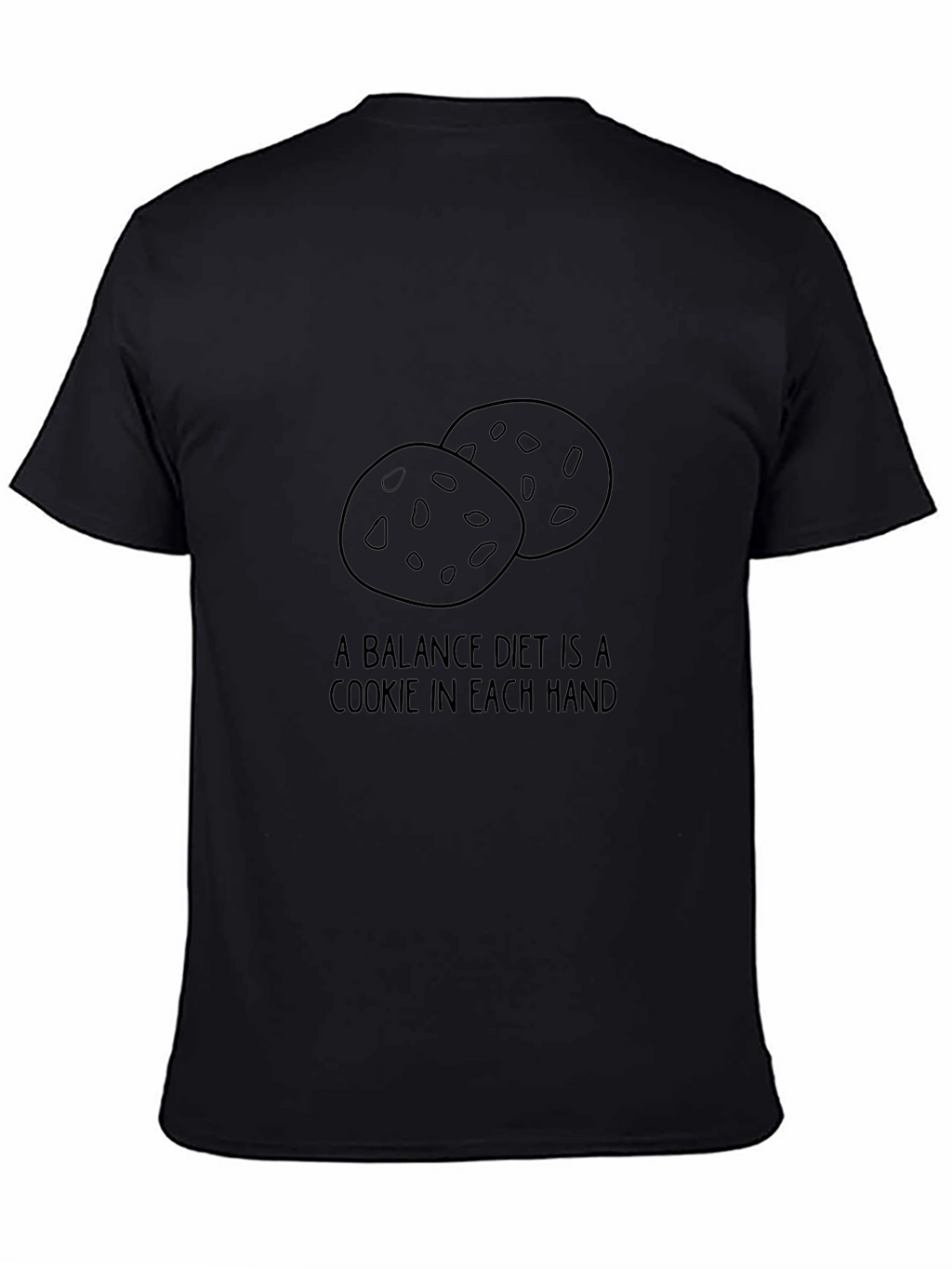 Cookie Diet T-Shirt - Balanced Diet Humor