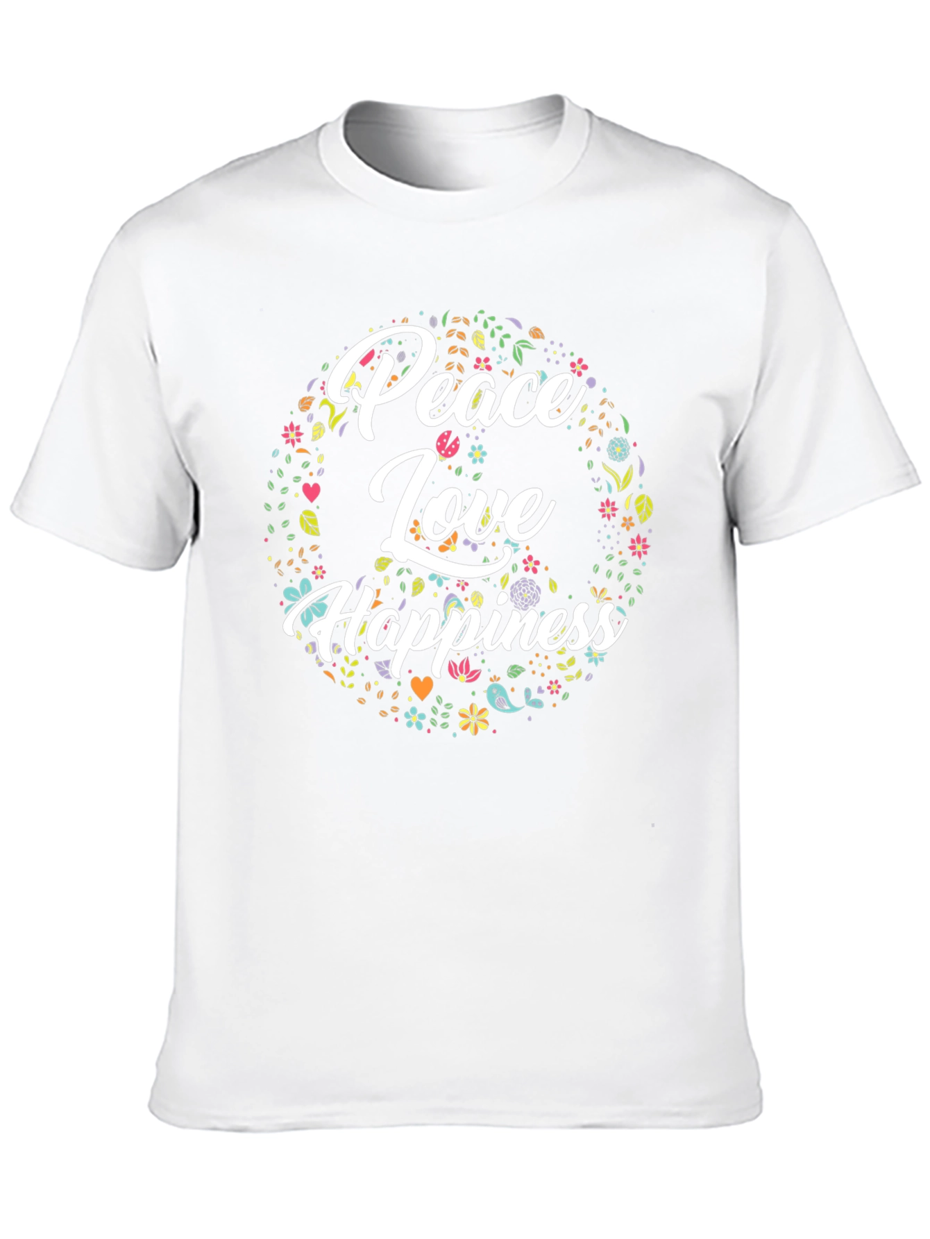 Peace Love Happiness T-Shirt