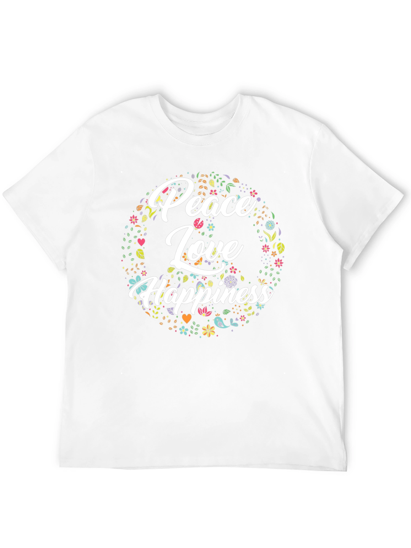 Peace Love Happiness T-Shirt