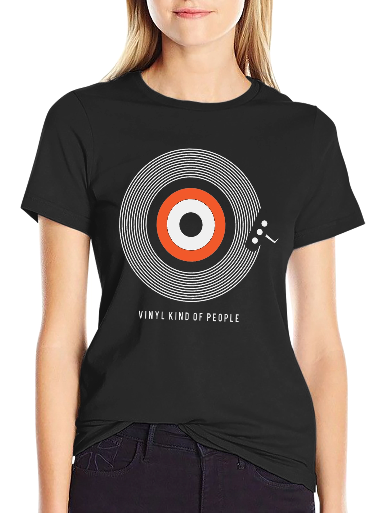 Vinyl Kind of People Graphic Tee - Music Lover T-Shirt
