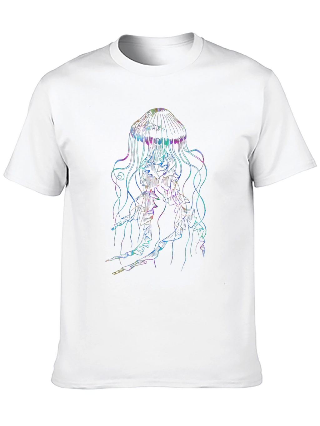 Jellyfish Graphic Black T-Shirt