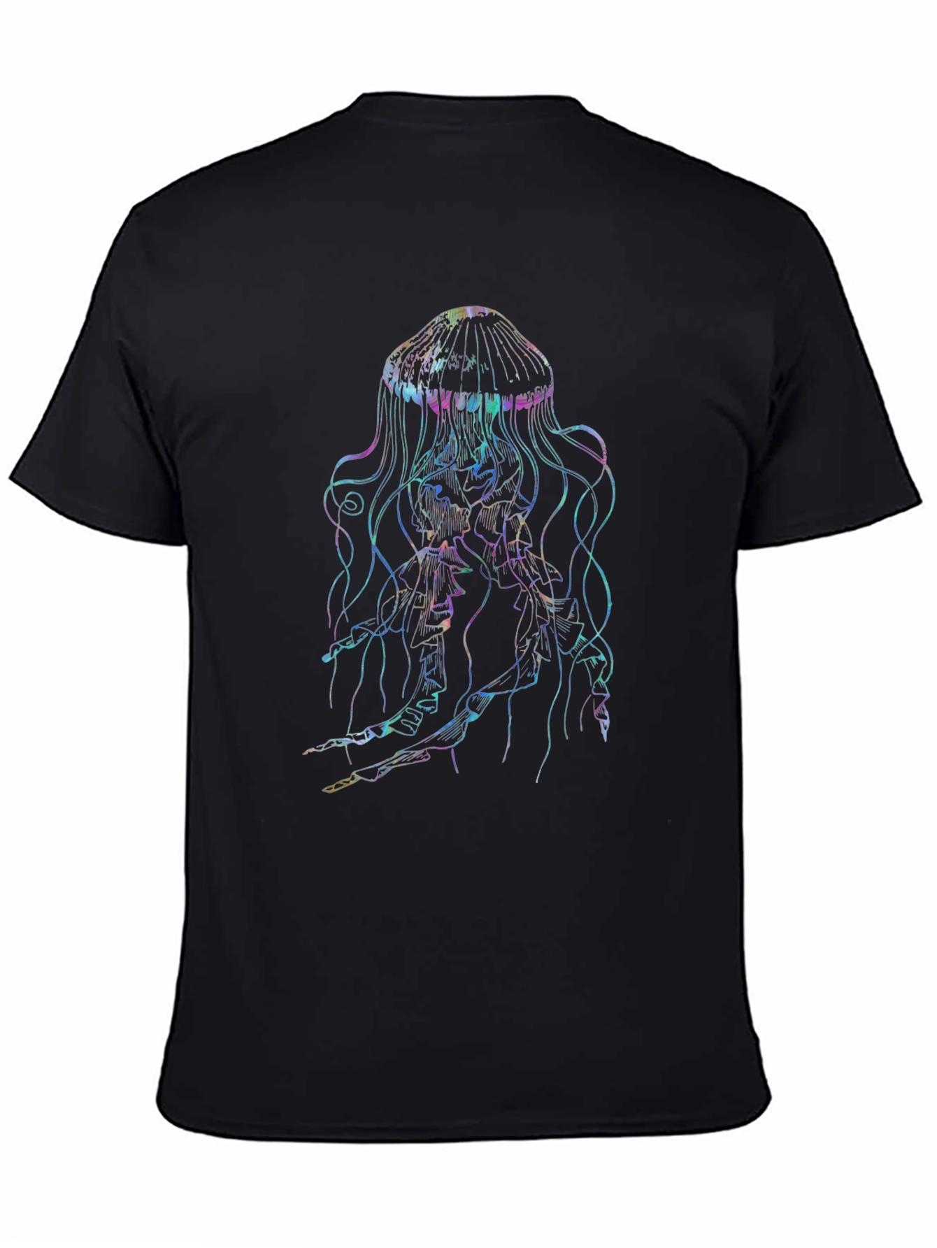 Jellyfish Graphic Black T-Shirt