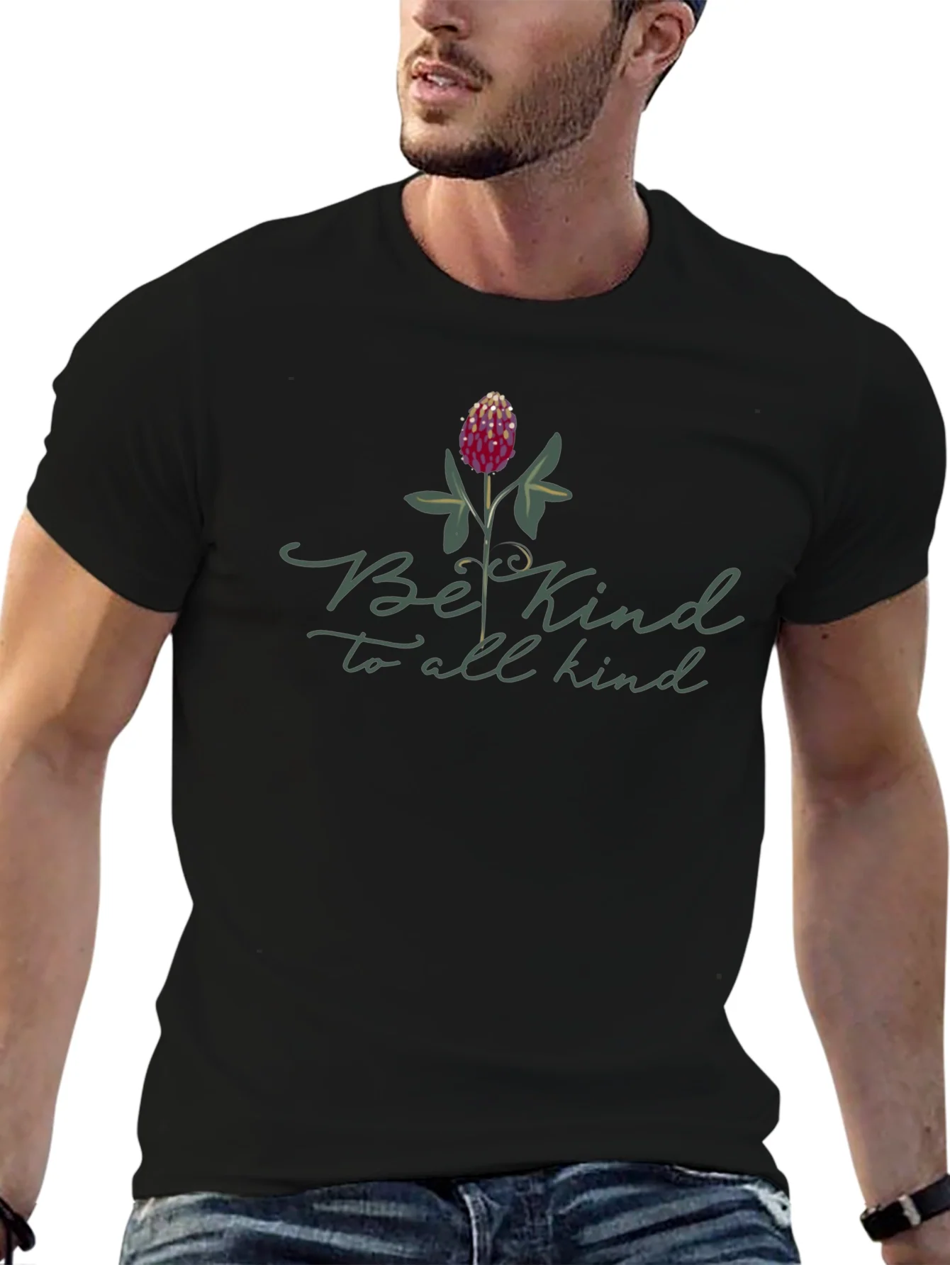 Be Kind T-Shirt - Clover Design