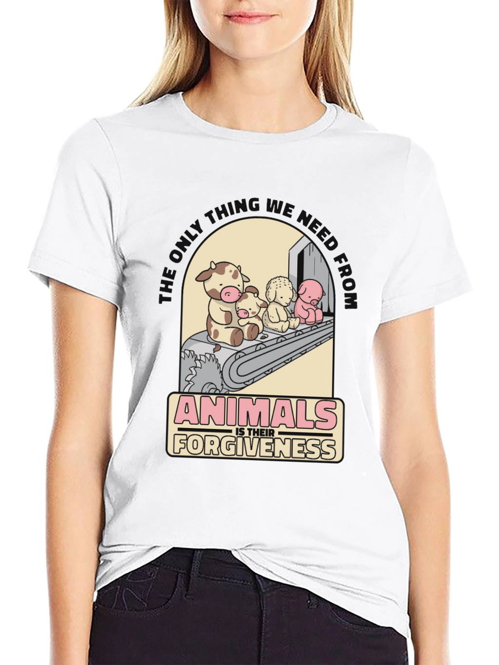 Animals is Their Forgiveness Graphic T-Shirt