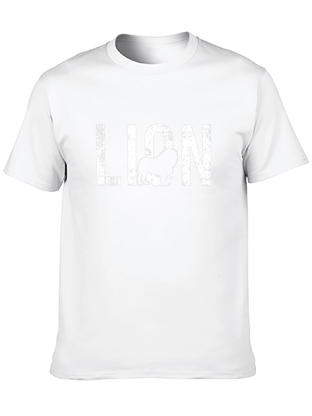 Lion Graphic Print T-Shirt