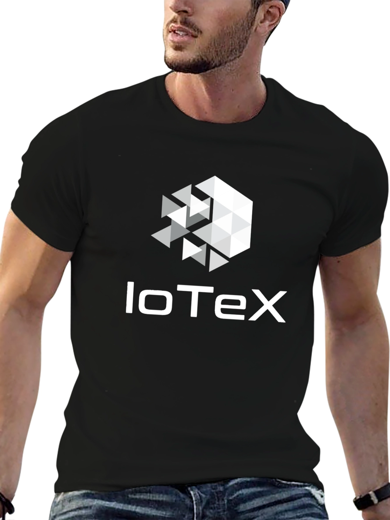 IoTex Logo Black T-Shirt