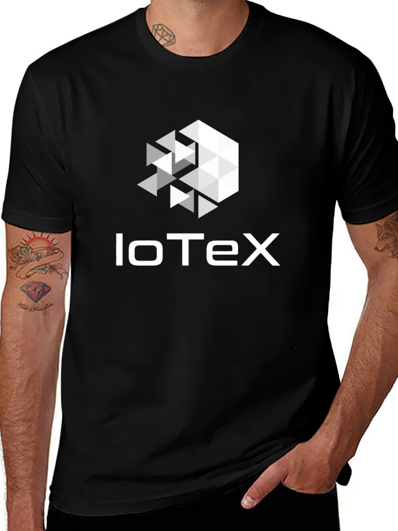 IoTex Logo Black T-Shirt