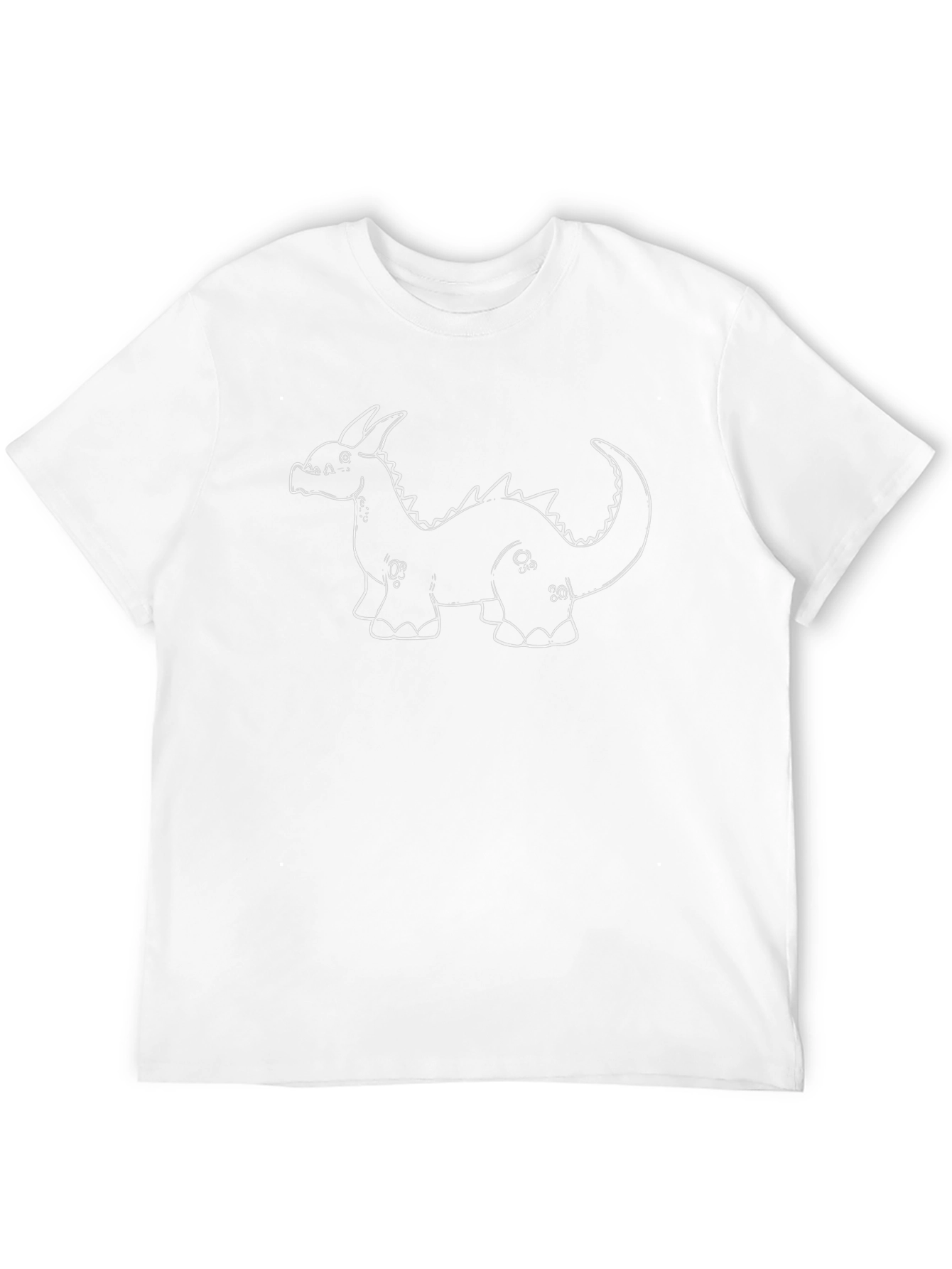 Dragon Cartoon Black T-Shirt