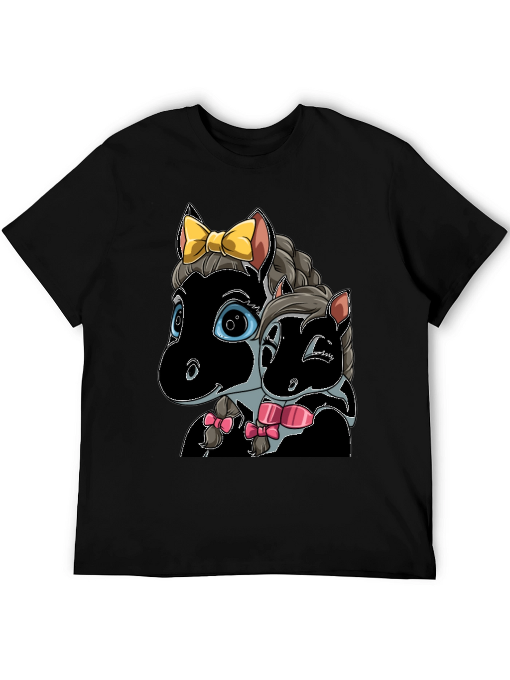 Cartoon Horse T-Shirt: Cute Animal Graphic Tee