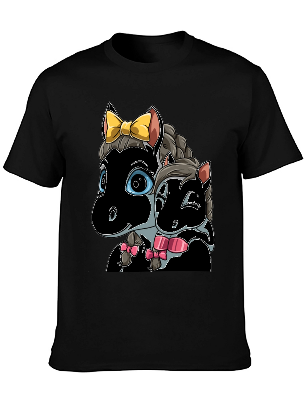 Cartoon Horse T-Shirt: Cute Animal Graphic Tee