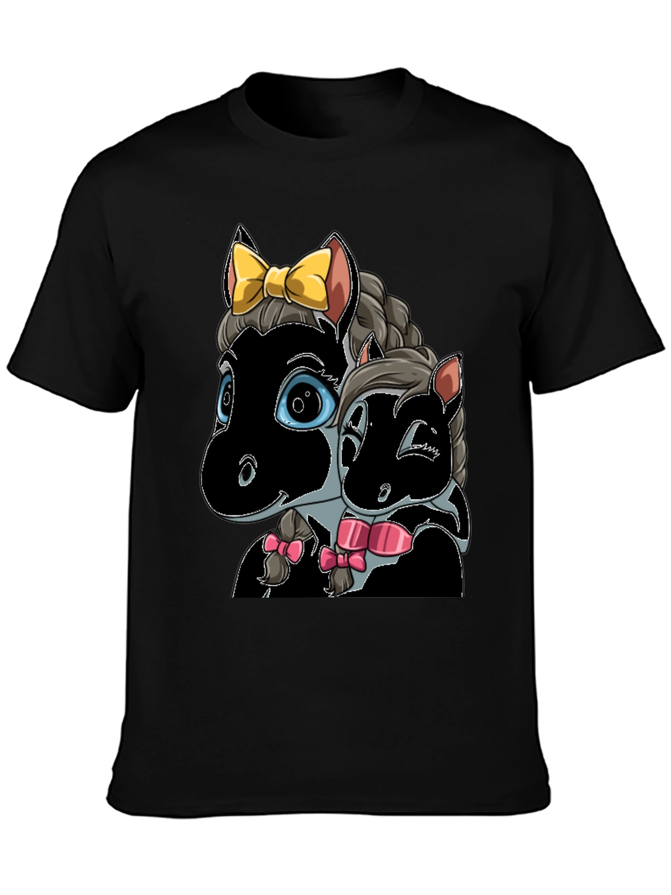 Cartoon Horse T-Shirt: Cute Animal Graphic Tee