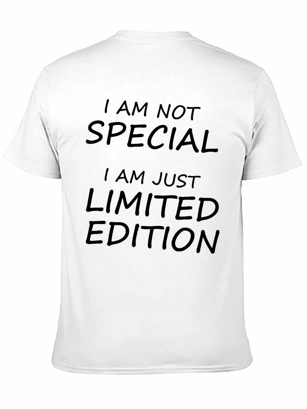 Limited Edition Graphic Tee - Black Crew Neck