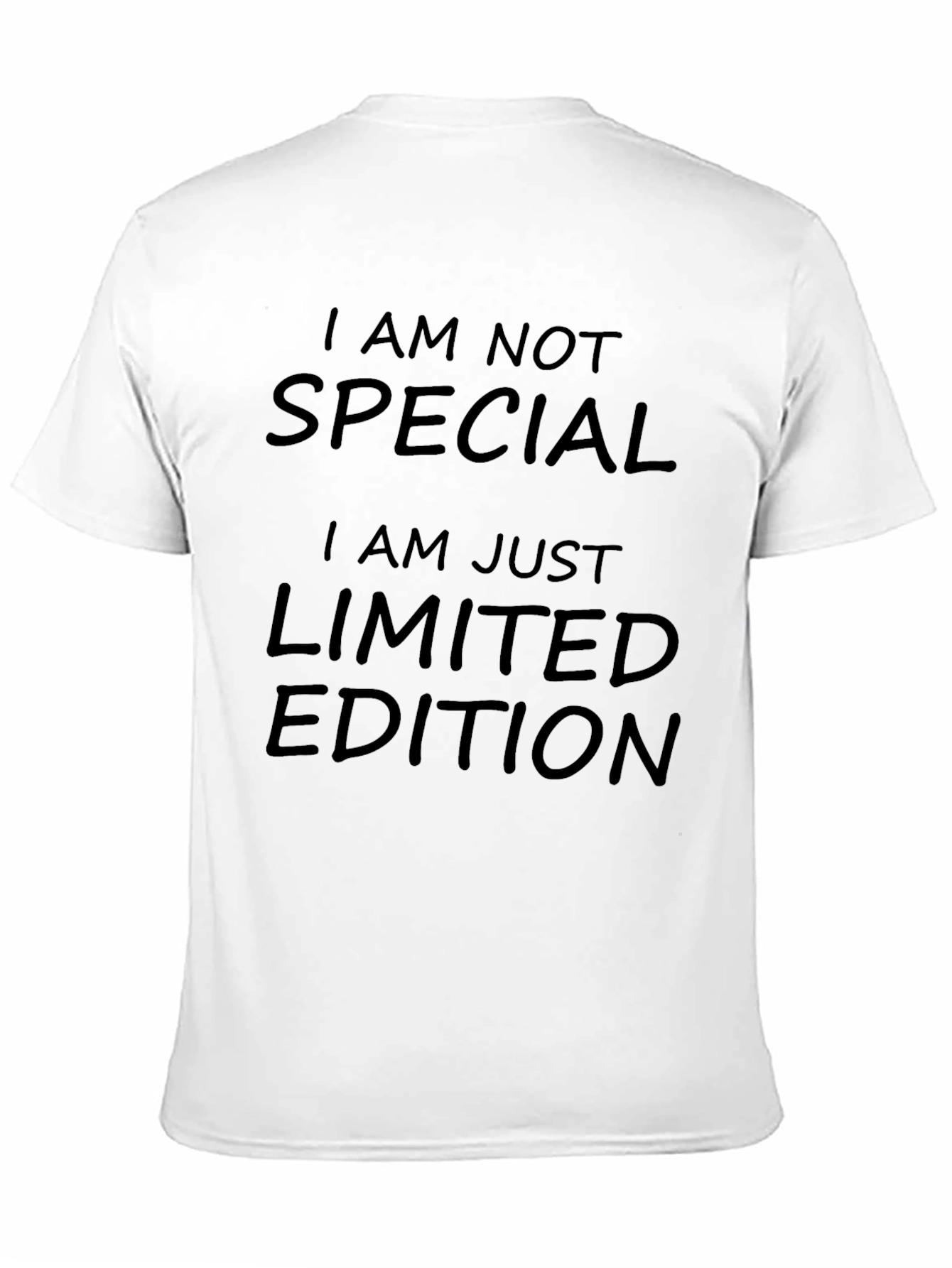 Limited Edition Graphic Tee - Black Crew Neck