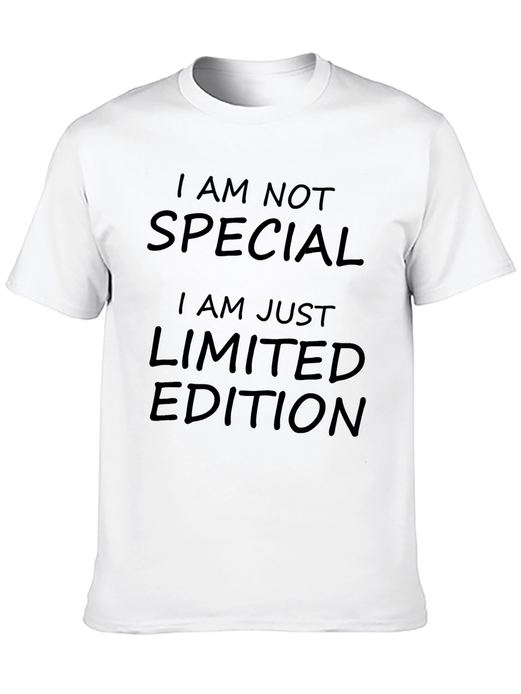 Limited Edition Graphic Tee - Black Crew Neck