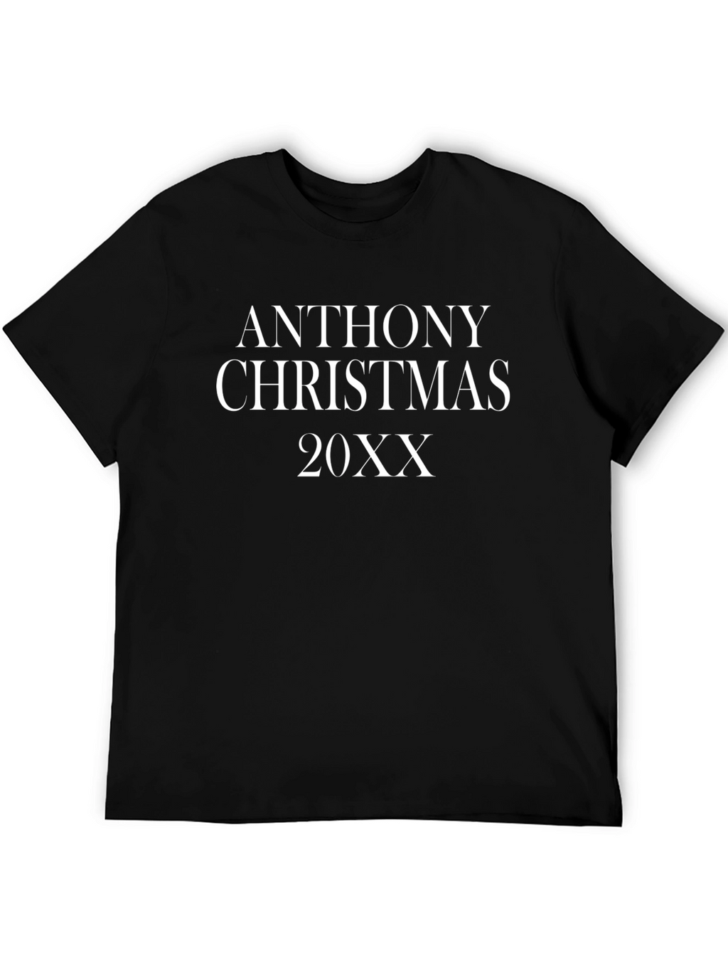 Personalized Christmas T-Shirt - Add Your Name & Year