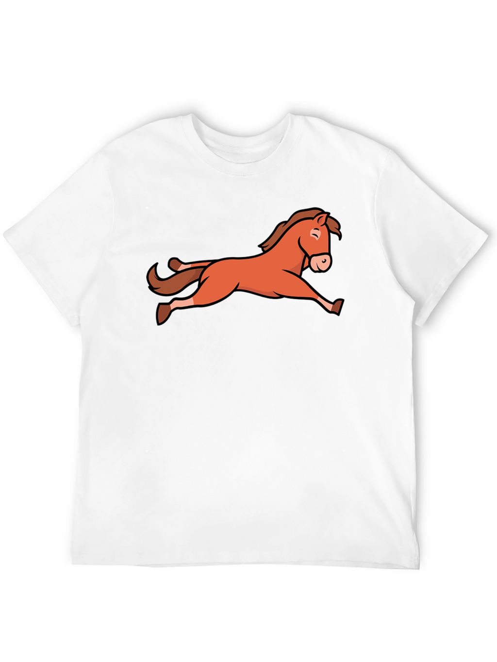 Horse Graphic Black T-Shirt