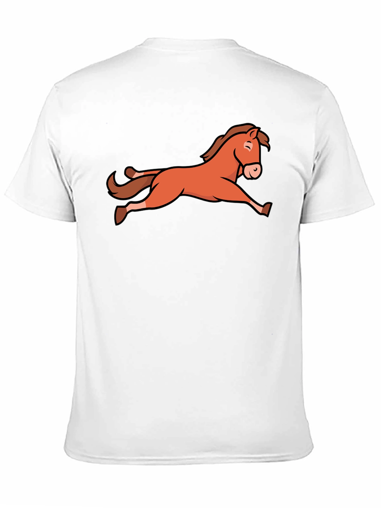 Horse Graphic Black T-Shirt