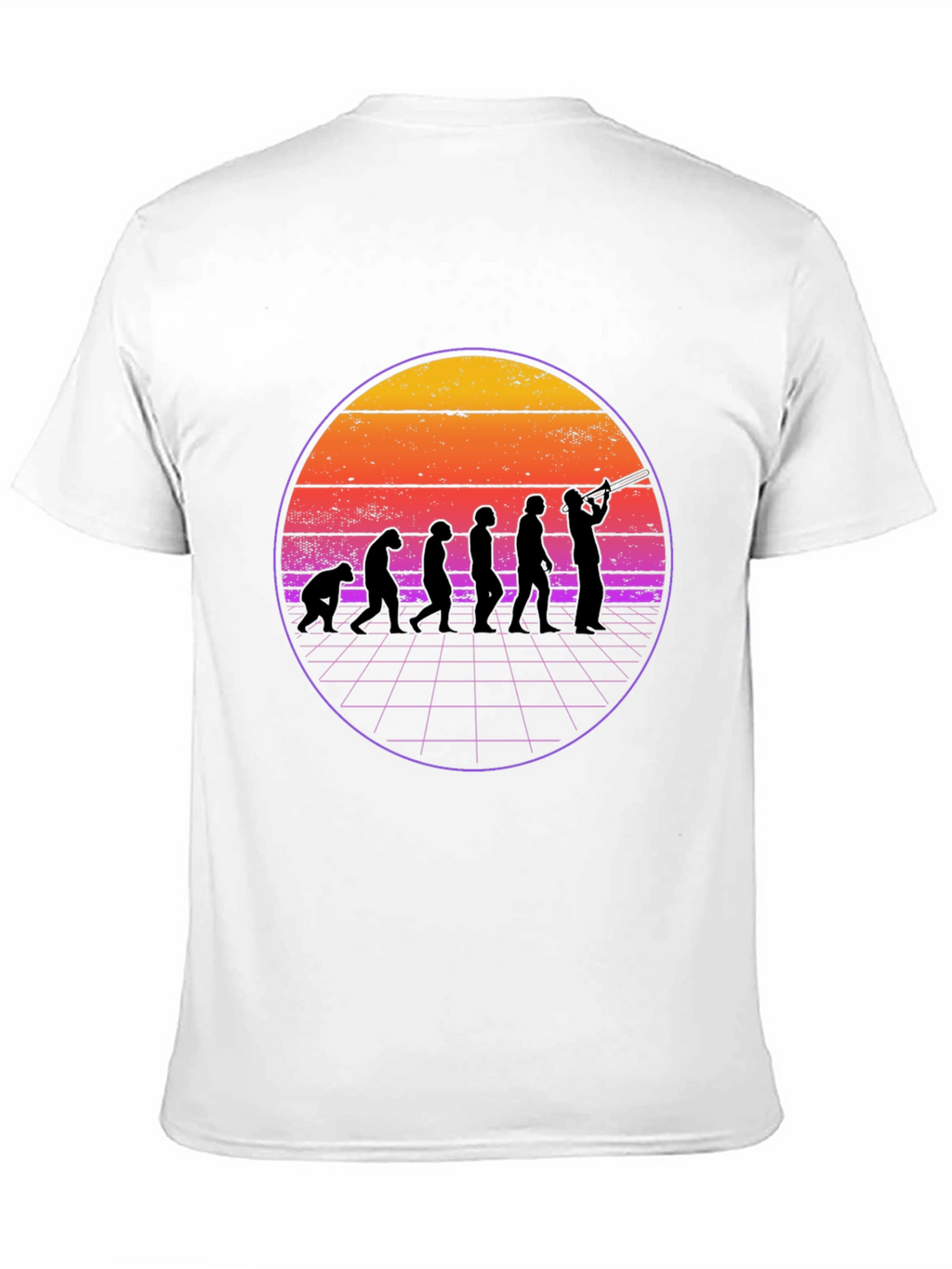 Evolution Musician Graphic Tee - Black