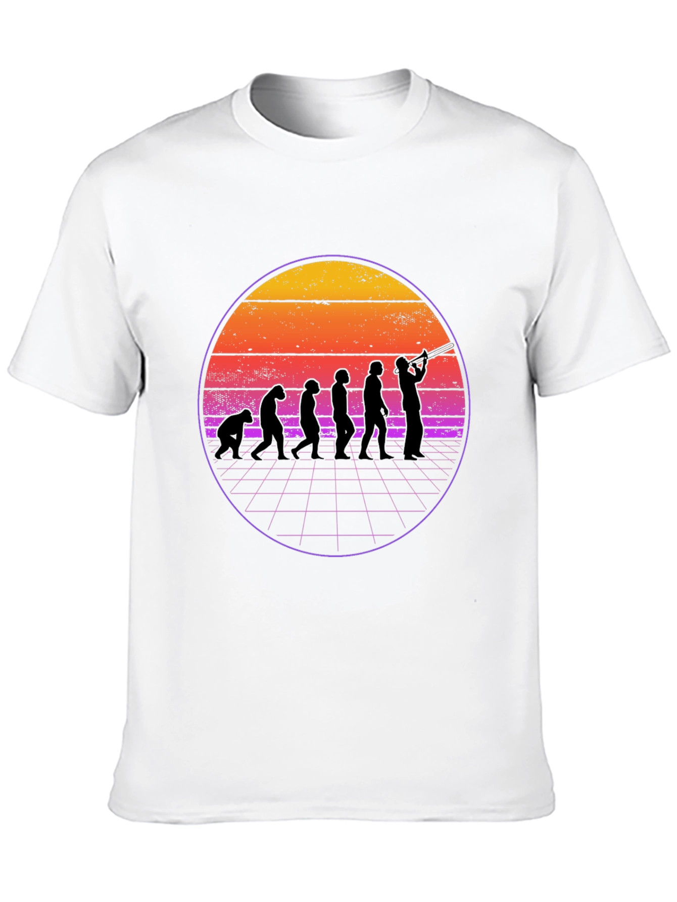 Evolution Musician Graphic Tee - Black