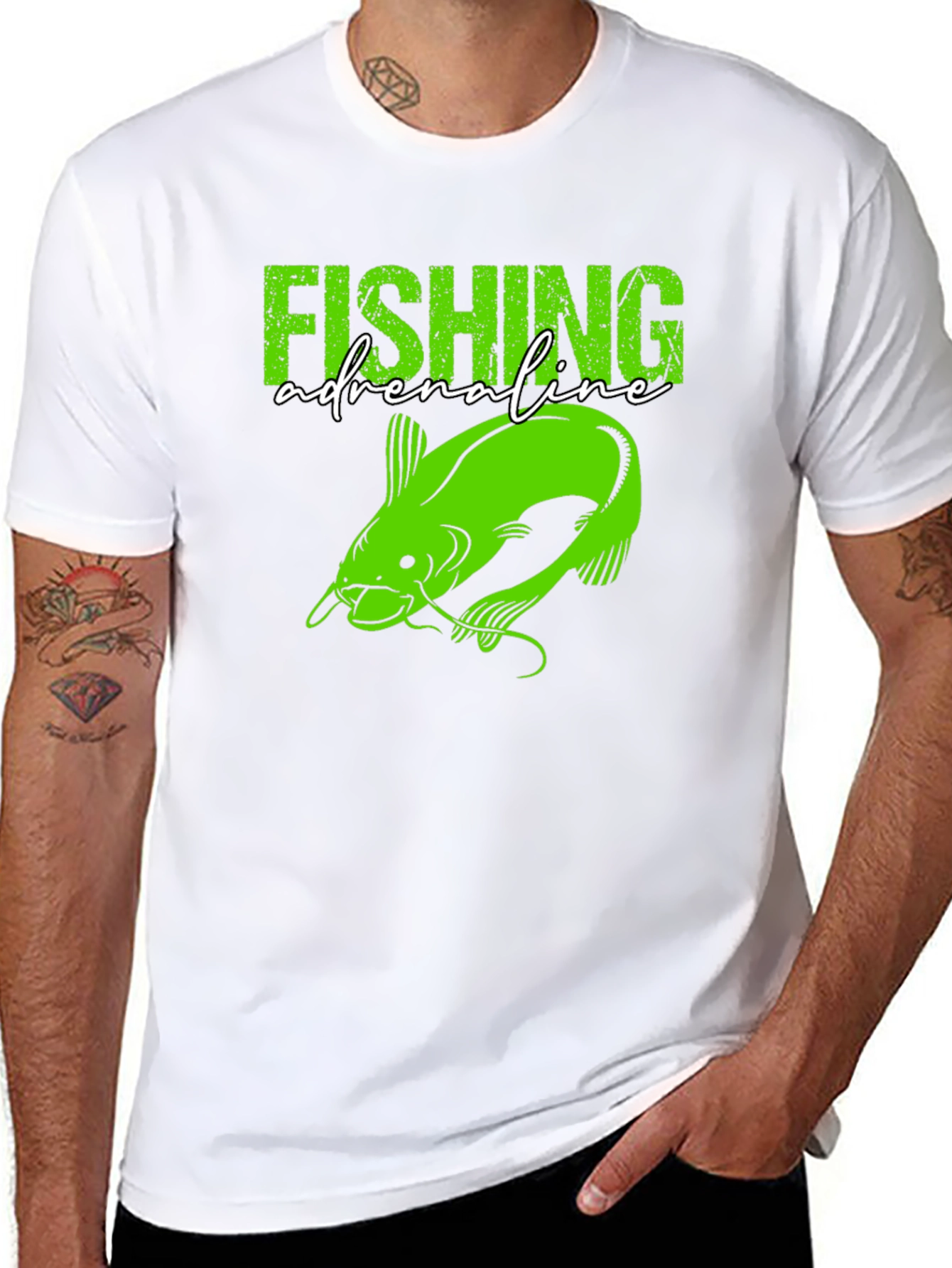 Fishing Adrenaline T-Shirt - Angler Gift