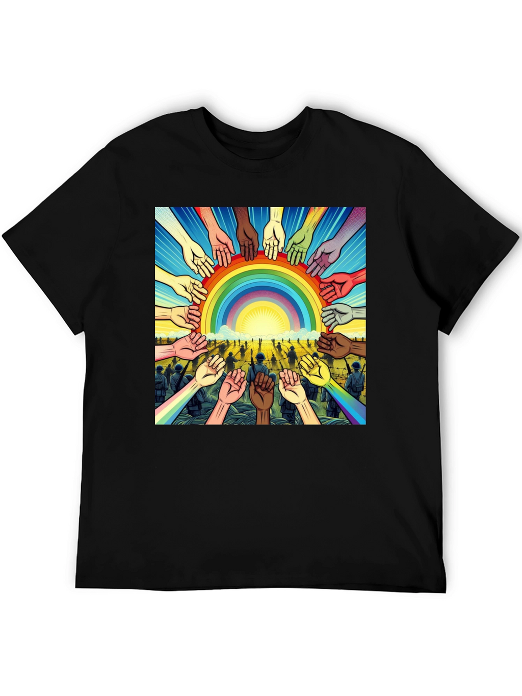 Unity Rainbow Graphic Tee