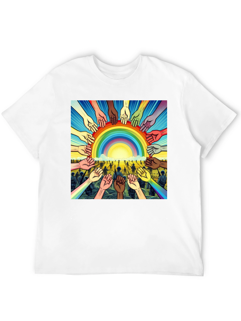 Unity Rainbow Graphic Tee