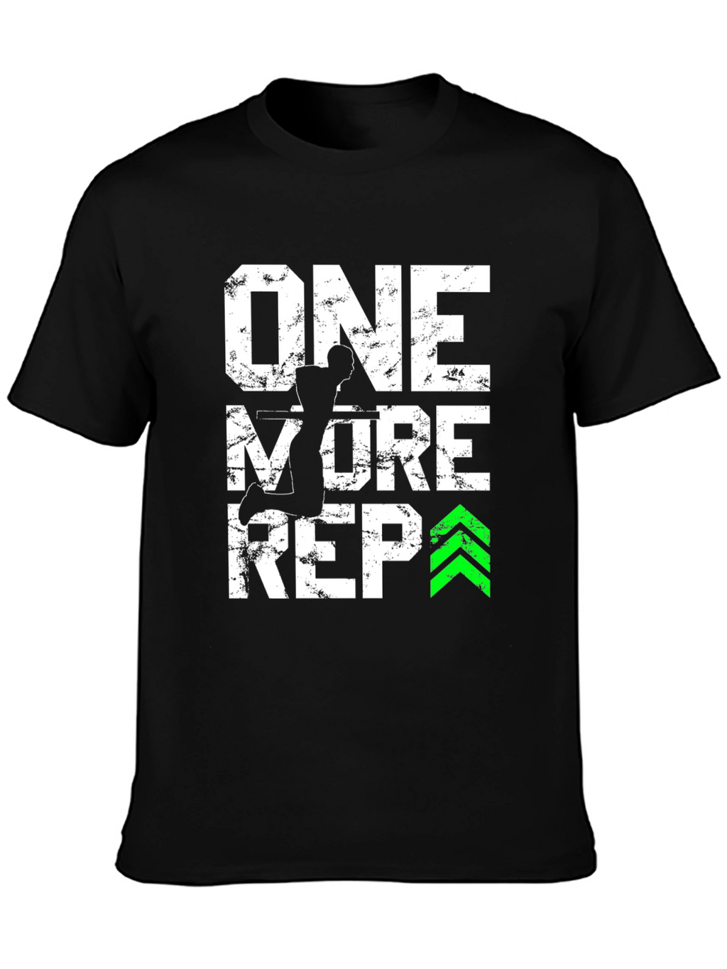 One More Rep Gym T-Shirt Fitness Motivation Tee