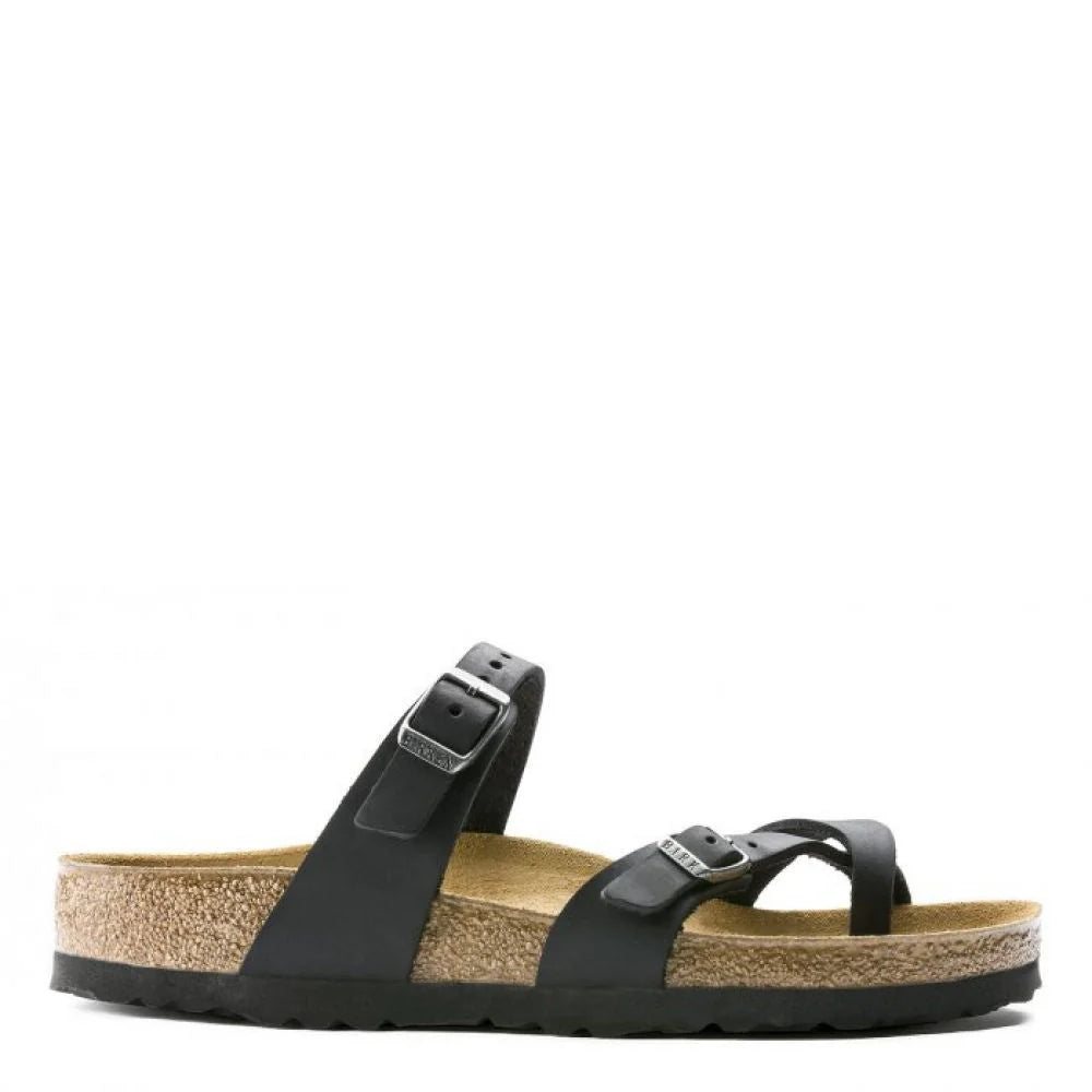 Birkenstock Women's Mayari Oiled Leather in Black