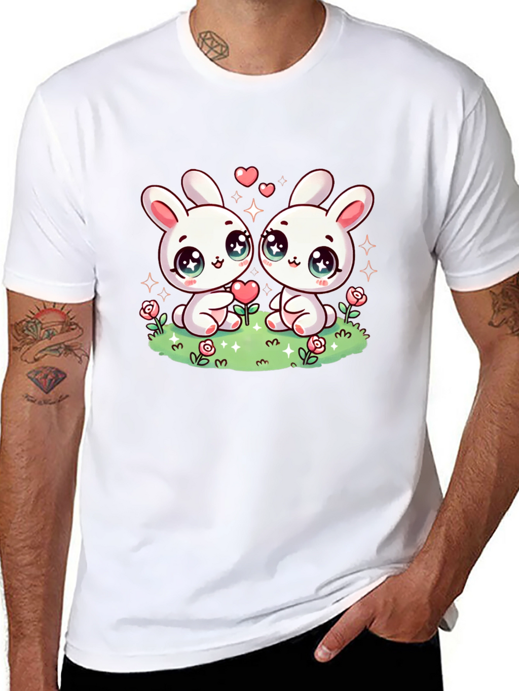 Cute Bunny Love T-Shirt