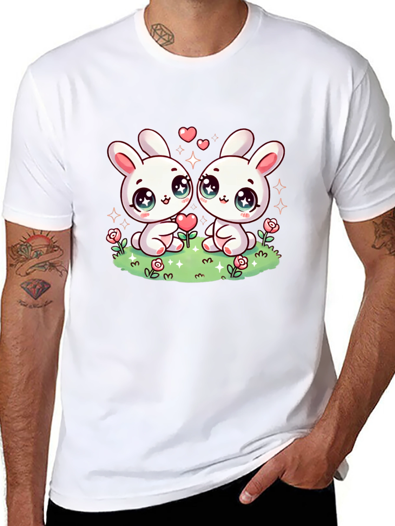 Cute Bunny Love T-Shirt