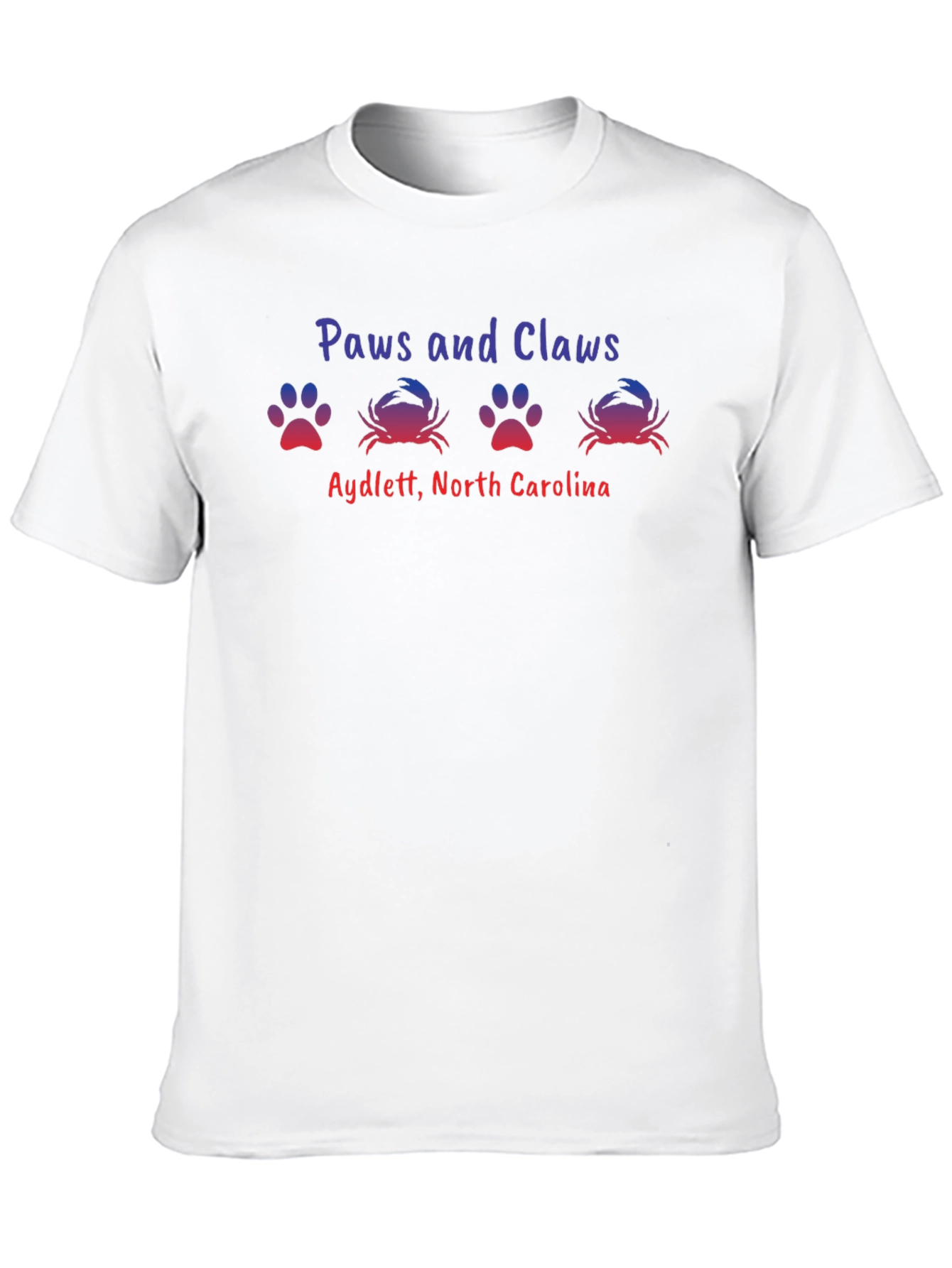 Paws and Claws T-Shirt - Aydlett North Carolina