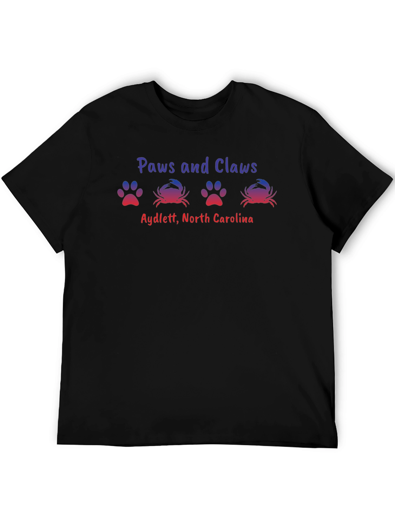 Paws and Claws T-Shirt - Aydlett North Carolina