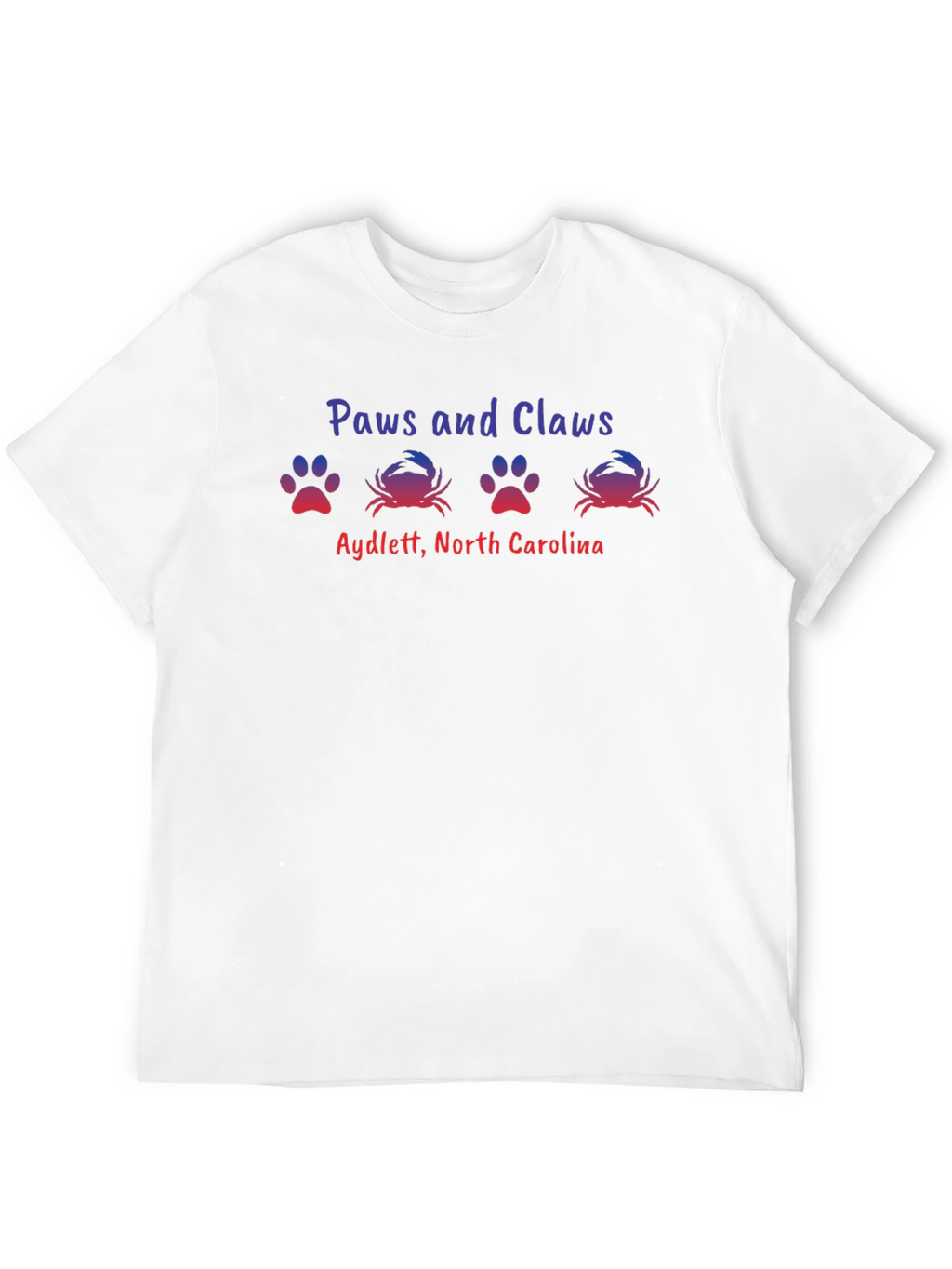 Paws and Claws T-Shirt - Aydlett North Carolina