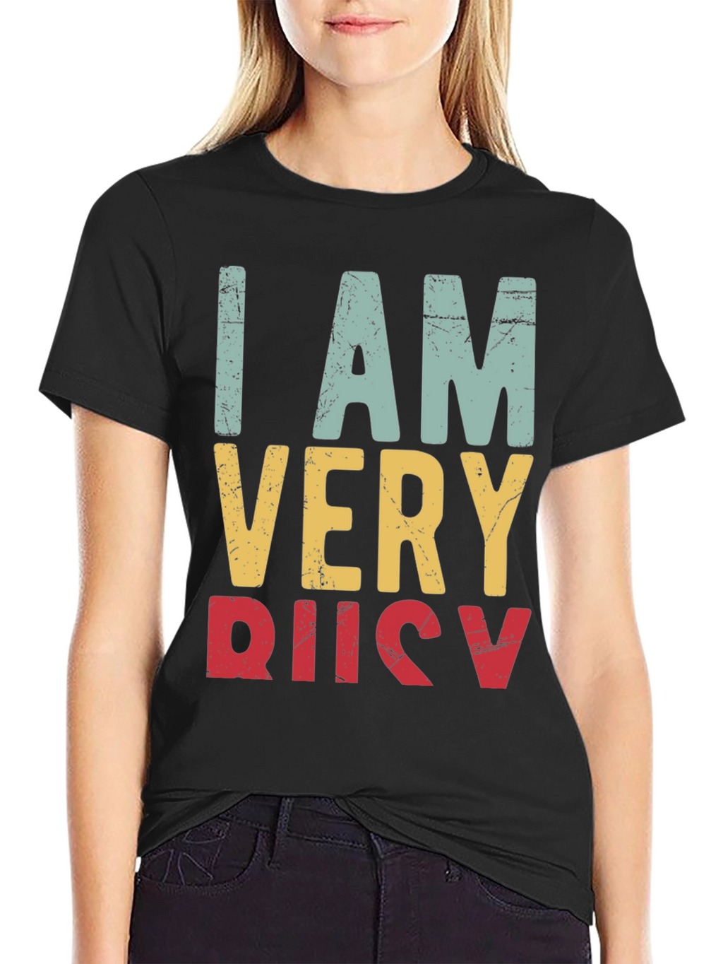 I Am Very Busy Retro Graphic Tee