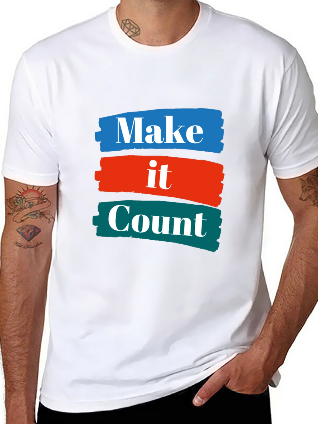 Make it Count T-Shirt - Graphic Tee