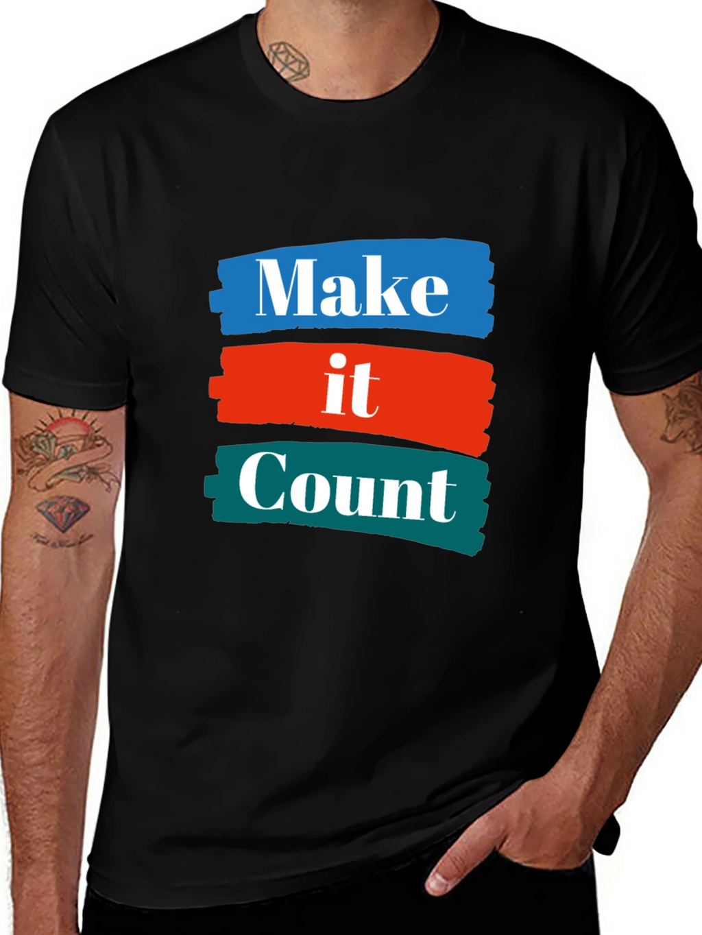 Make it Count T-Shirt - Graphic Tee