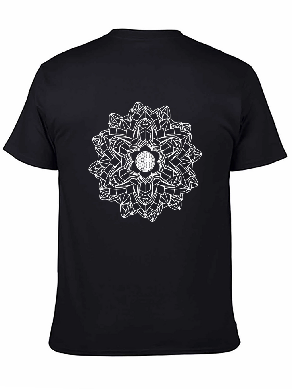 Geometric Mandala T-Shirt - Stylish Graphic Tee
