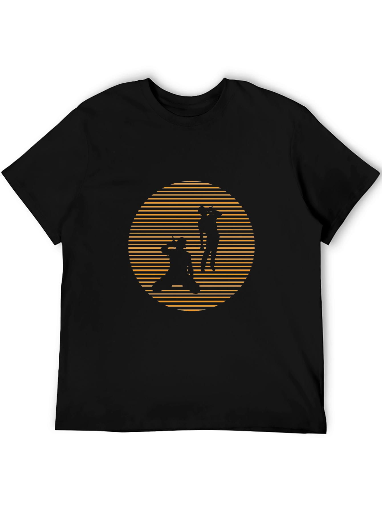 Retro Silhouette Graphic T-Shirt