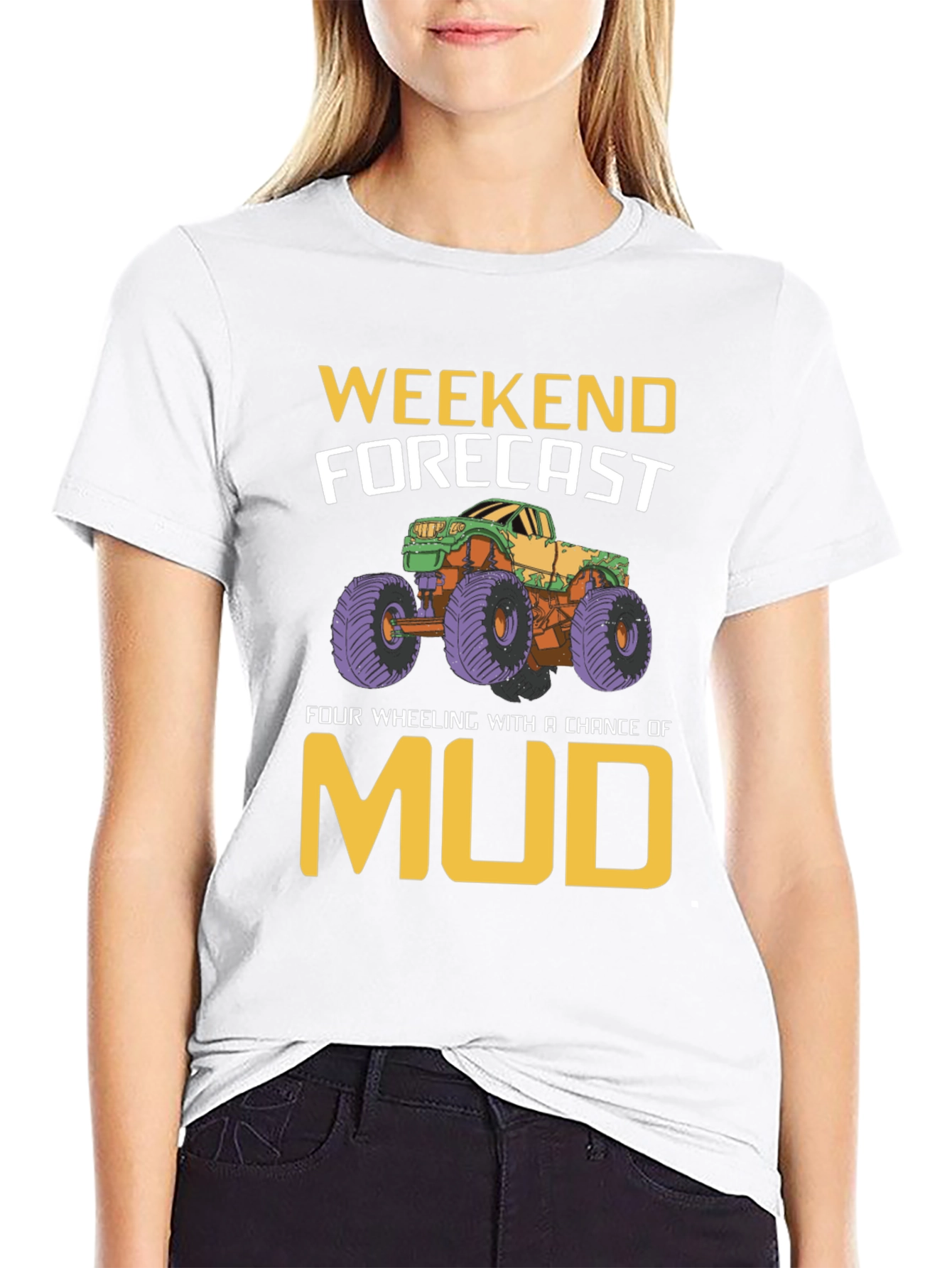 Weekend Forecast Mudding T-Shirt