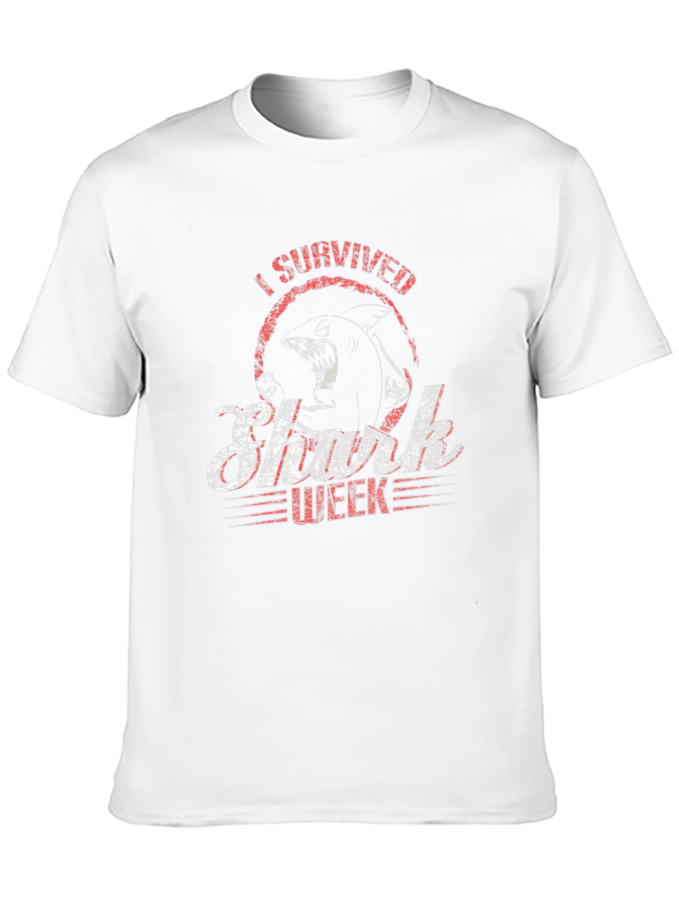 I Survived Shark Week Graphic T-Shirt