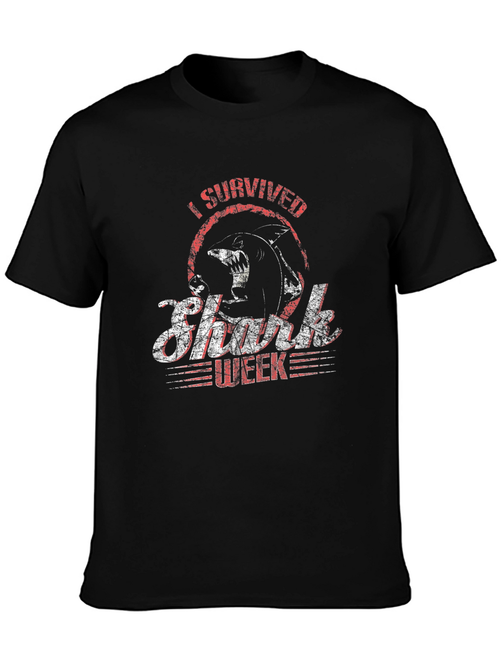I Survived Shark Week Graphic T-Shirt