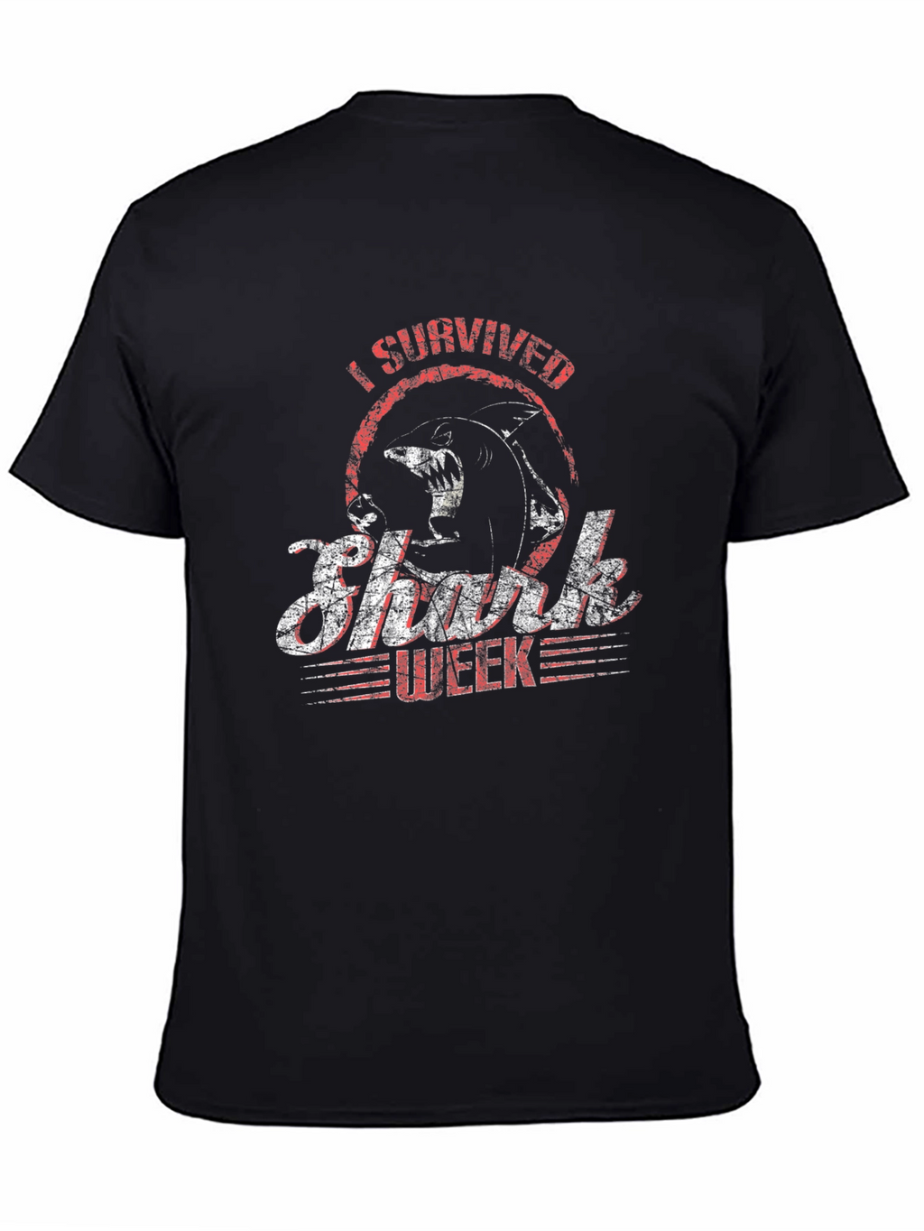 I Survived Shark Week Graphic T-Shirt