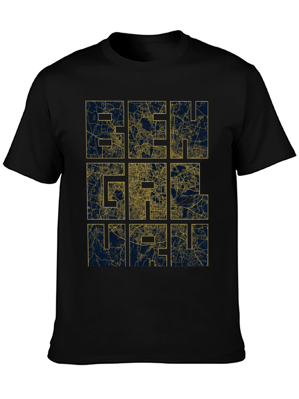 Beirut Map T-Shirt - Cityscape Design
