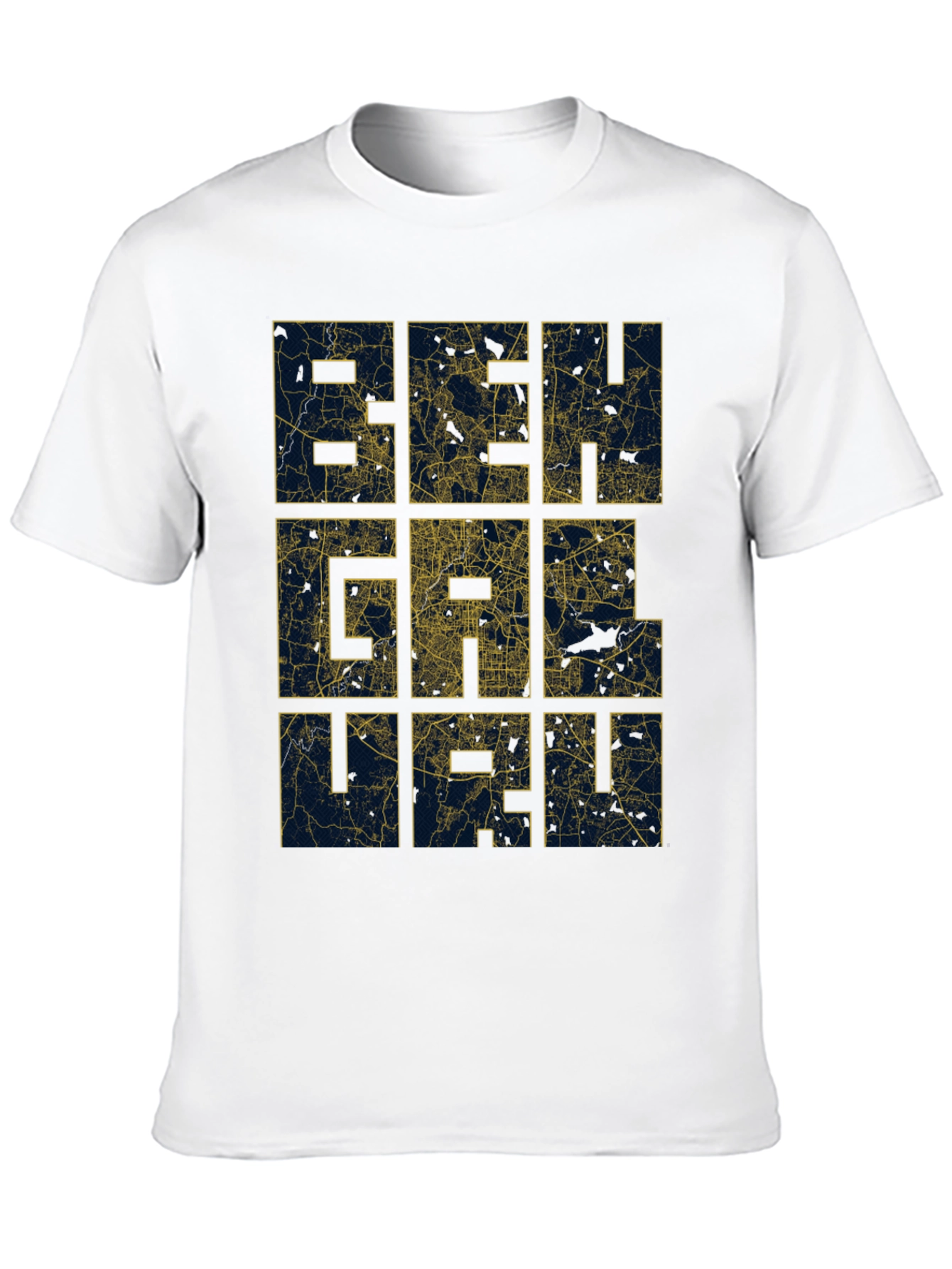 Beirut Map T-Shirt - Cityscape Design