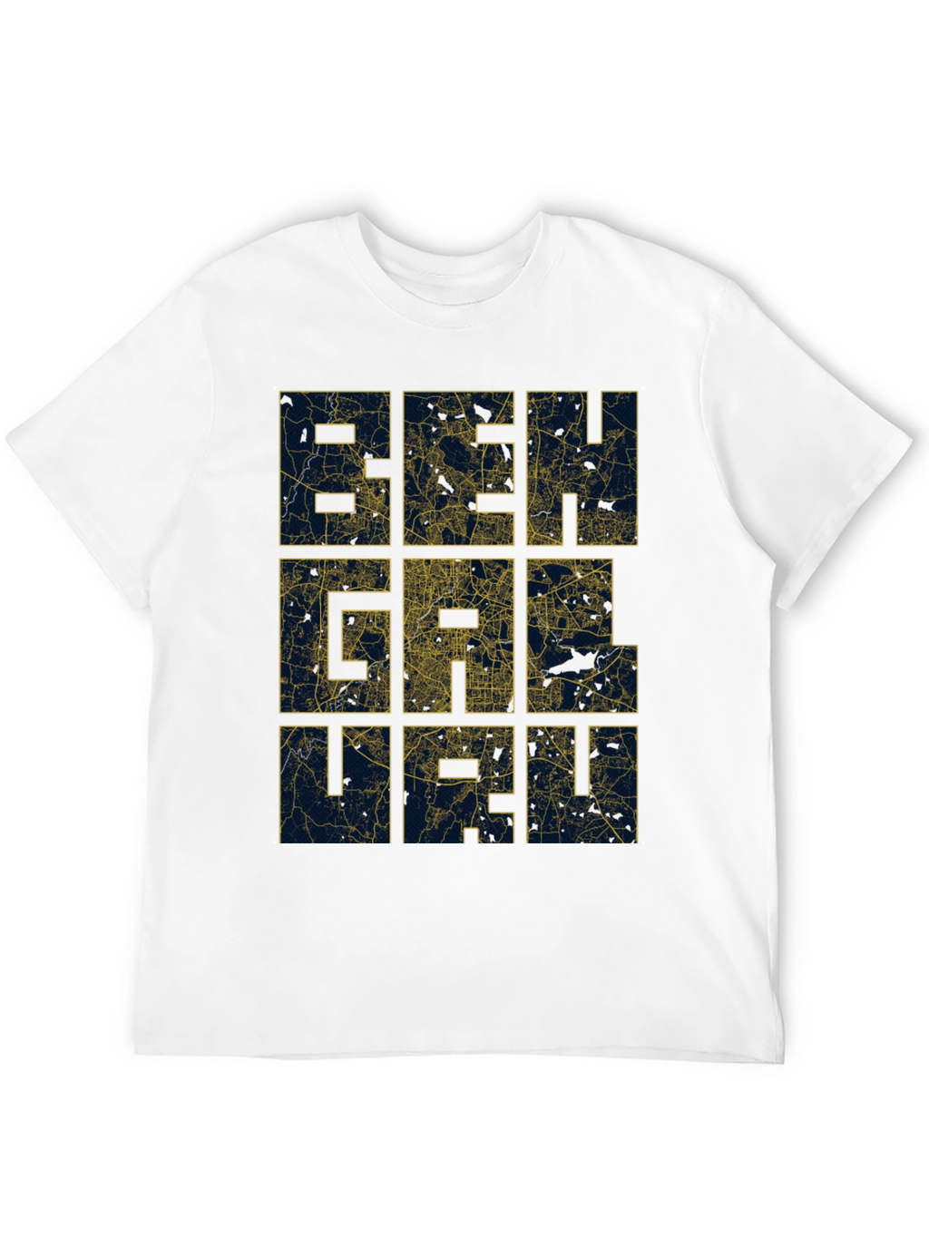 Beirut Map T-Shirt - Cityscape Design