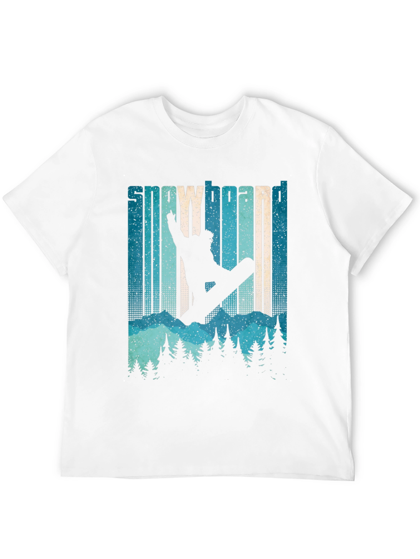 Snowboard Retro Graphic T-Shirt
